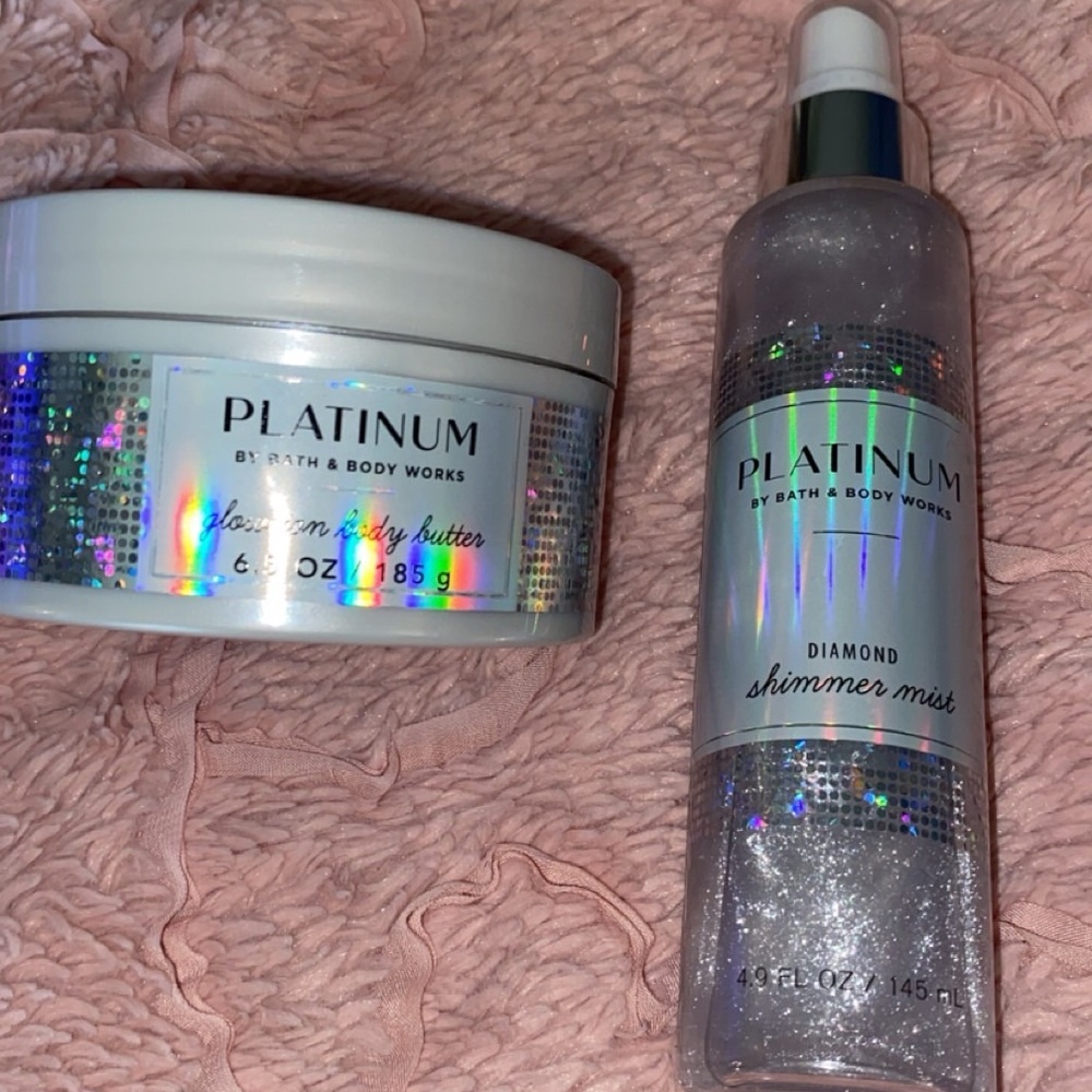 Bath & Body Works Platinum Diamond Set